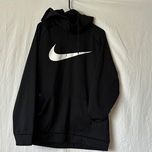 Nike Black Pullover with White Swoosh